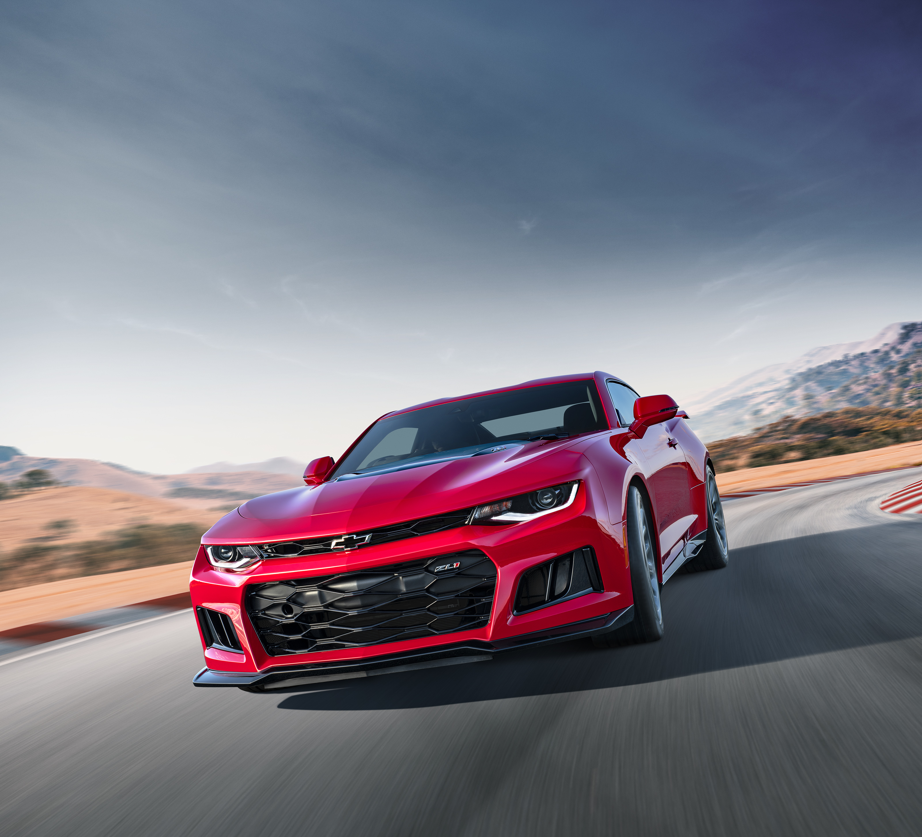 Retouched image of HSV Camaro in australia