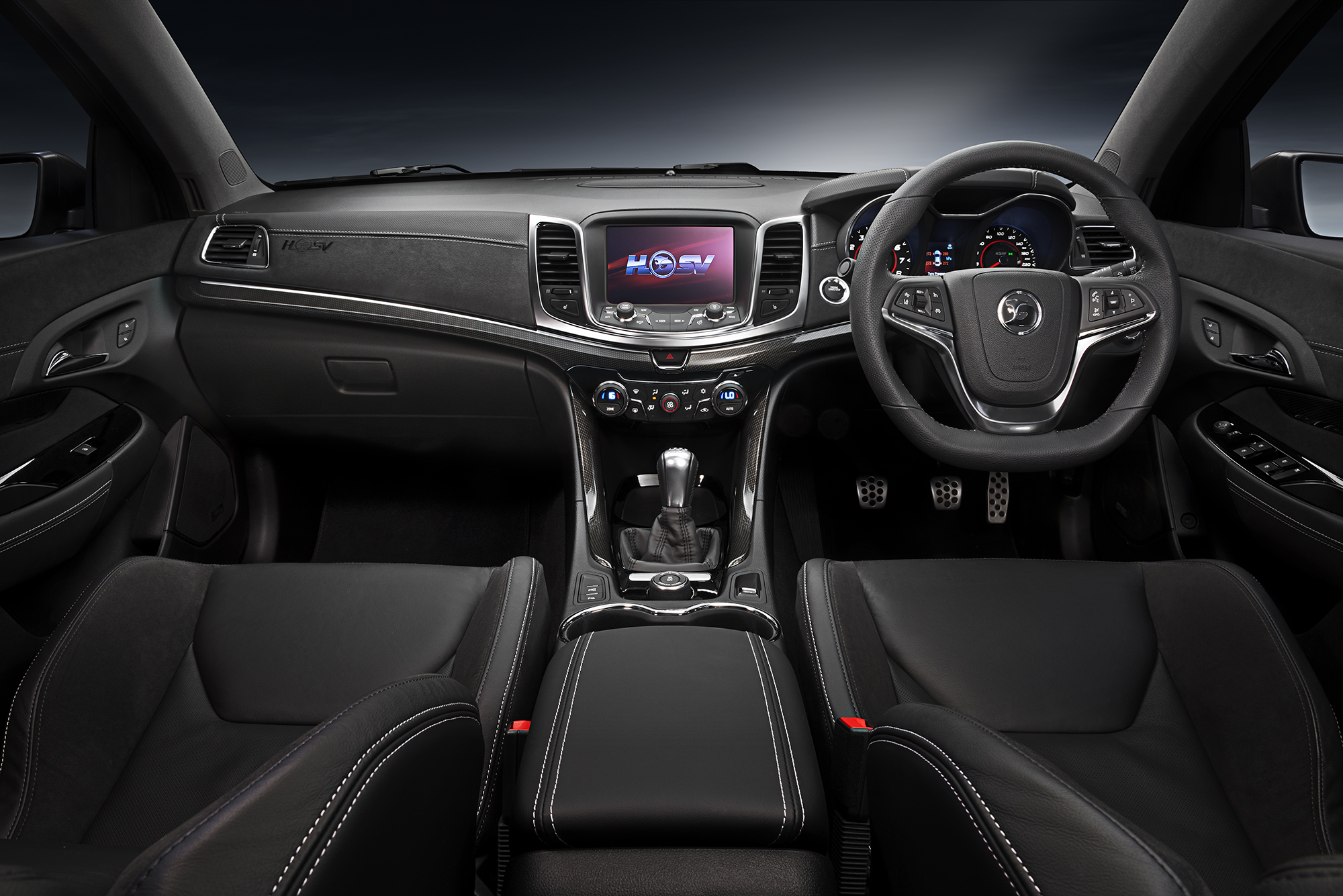 retouched image of HSV car interior